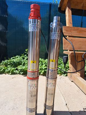 Pompa submersibila profesionala ptr curatare decolmatare puturi, urgent