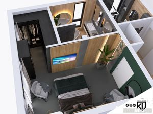 Duplex smart cu arhitectura deosebita - 4 camere- 7 min de Timisoara - imagine 11