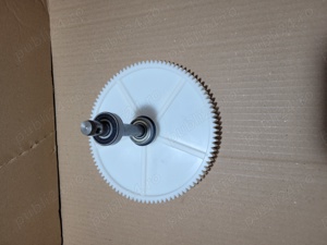 Ax pinion cu fulie si rulmenti betoniera Lescha Germania - imagine 2