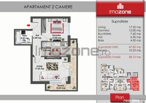 Drumul Taberei, 2 Camere, Decomandat, 58mp, Zona De Case, Bloc Nou, Comision 0% - imagine 7