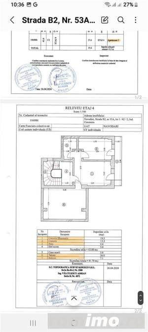 Bloc 5 Apartamente  Navodari  Prima linie la mare - imagine 5