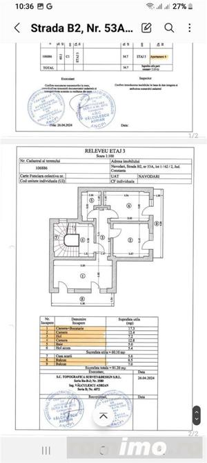 Bloc 5 Apartamente  Navodari  Prima linie la mare - imagine 4