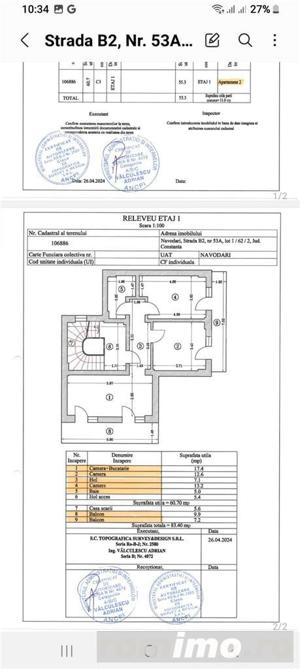 Bloc 5 Apartamente  Navodari  Prima linie la mare - imagine 2