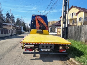 Autoplatforma MAN TGA 460, AC, util 14 tone, L=7,20 m, troliu, macara 8 tone   9 metri - imagine 5