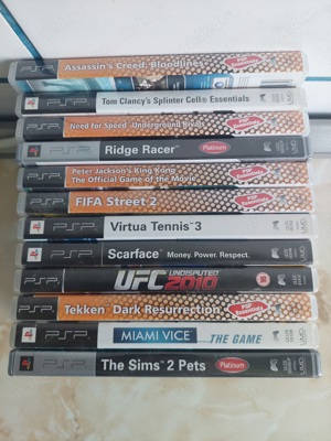 [PSP] Vând 46 jocuri UMD originale pt PSP [diverse titluri]