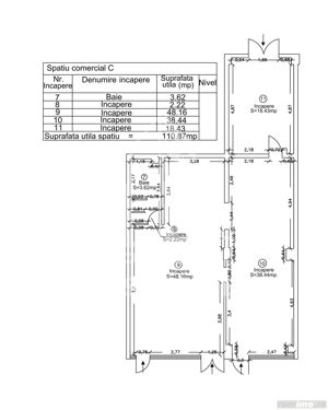 Spatiu Comercial, 110mp, Zona UMT - imagine 2