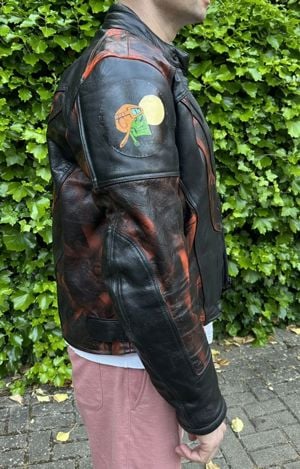 Geacă piele moto - imagine 5