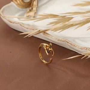 Inel deschis bratara colier șoarece argintiu sau auriu - imagine 4