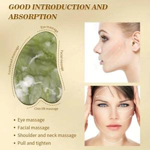 Rola de jad masaj, promovează circulația sângelui, reduce cearcănele, umflarea și ridurile - imagine 3