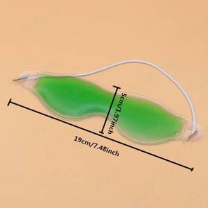 Masca pentru ochi cu gel, 2 modele, compresă rece sau caldă pentru frumusețe, mască de somn cu pache - imagine 4