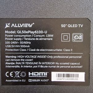 Dezmembrez smart tv Allview QL50ePlay6100u