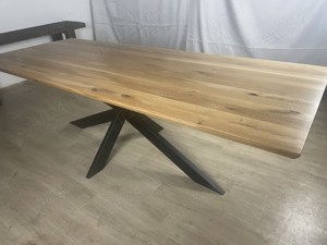 mese living stejar masiv  - imagine 3