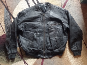 Geaca piele motociclist.    England.   - imagine 2