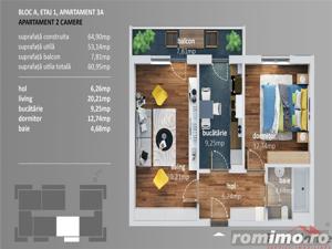 Ap 2 camere 61 mp utili, EXPRESS Residence, BLOC NOU, str Cotesti - imagine 7