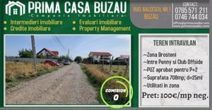 Oportunitate de investitie!   teren intravilan   zona brosteni   s=934mp   pret: 100  mp neg 