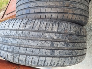 4 cauciucuri de vara 205 55 16 cu jante de aliaj 5x120 de opel insignia - imagine 9