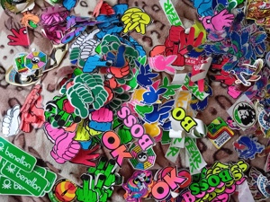 Stickers Bob Marley  etc Playboy  - imagine 7