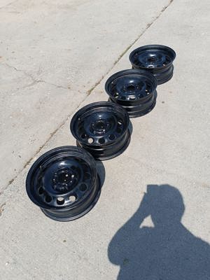 Jante otel, 7Jx16EH2, R16, cu capace ornamentale, inclusiv embleme, BMW seria 1  - imagine 3