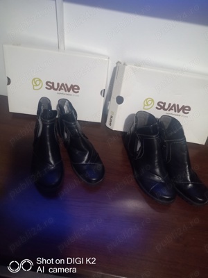 ghete din piele naturala neagra 120 pereche 