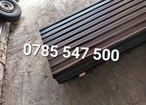 tablă cutata colorată și zincată 