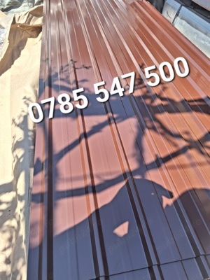 Tabla cutata colorata și zincata 