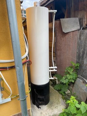 Vand boiler pe lemne. - imagine 2