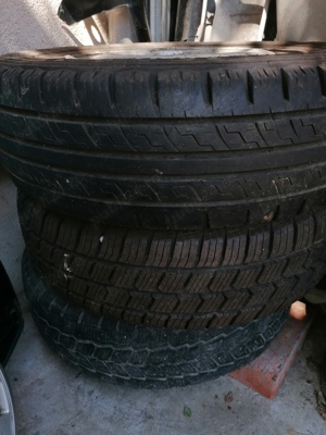 Vand sau schimb jante cu cauciucuri 195/70/15 C vara ,MS ford tranzit  - imagine 2