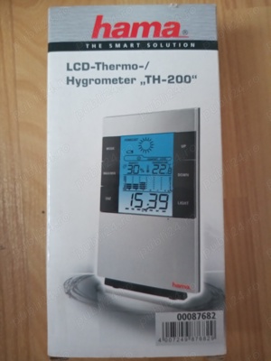 Ceas termometru baterii 2xR3 - imagine 2