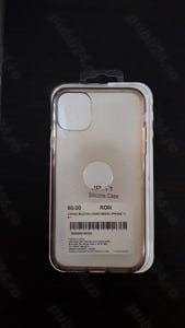 Husa silicon iPhone 11 putin folosita.