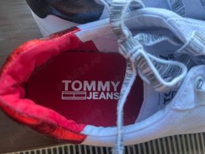  Vând tommy jeans flag logo flatform sneaker - imagine 4