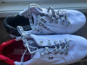  Vând tommy jeans flag logo flatform sneaker - imagine 2
