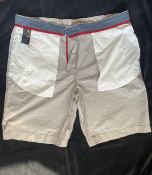 Bermude subtiri barbati casual Tommy Hilfiger pantaloni scurti autentici 4 buzunare  - imagine 6