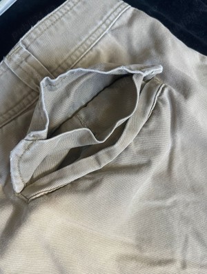 Bermude barbati TOMMY HILFIGER pantaloni scurti bej nude 6 buzunare - imagine 7