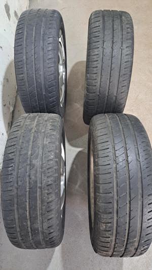 Jante aliaj + cauciucuri  - imagine 3