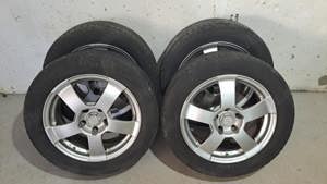 Jante aliaj + cauciucuri 