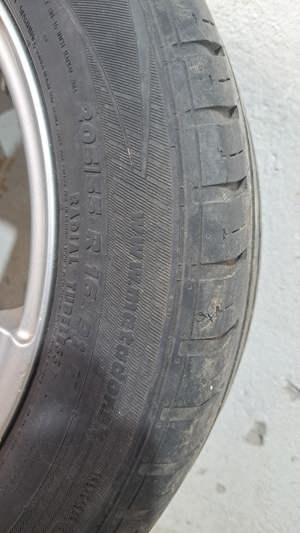 Jante aliaj + cauciucuri  - imagine 4