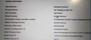 Laptop HP EliteBook 850 G2 i5-5400U - imagine 3