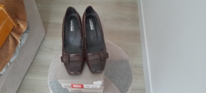 Pantofi de piele Carmen's, maron stare f buna