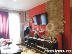 Apartament 72 mp 3 camere 2 bai etaj 3 balcon zona buna Cisnadie - imagine 7