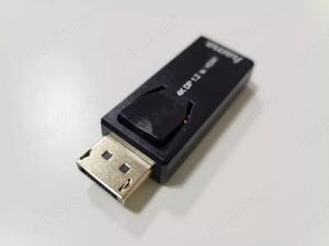Adaptor HAMA 4K Display Port 1.2 LA HDMI  Perfect functional, poze reale Adaptorul DisplayPort garan - imagine 2