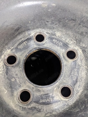 Janta 5x100 R14 185 60 Cauciuc Polo Fabia Ibiza Volkswagen Skoda Seat - imagine 3