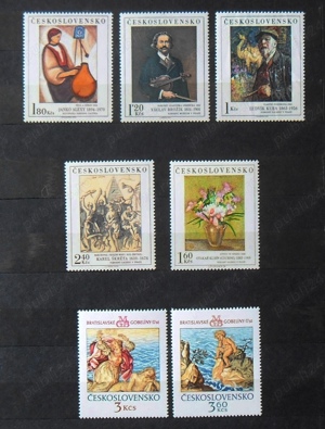 Lot timbre pictură -  Cehoslovacia, Cuba, Nicaragua, Polonia, R.D. Germană - imagine 2