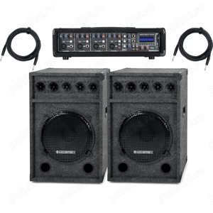 Set Mixer Amplificat Pronomic PM-42 + boxe McGrey Festival15