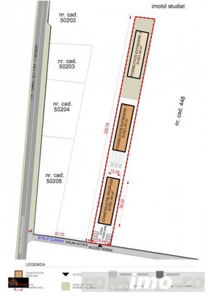 Teren 4300 mp in apropierea nodului de autostrada Zimbor - imagine 3