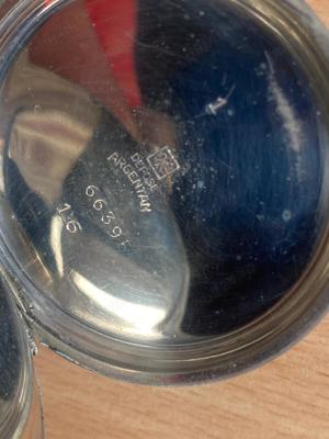 Ceas de buzunar Kilfo Cronometre argint - imagine 4