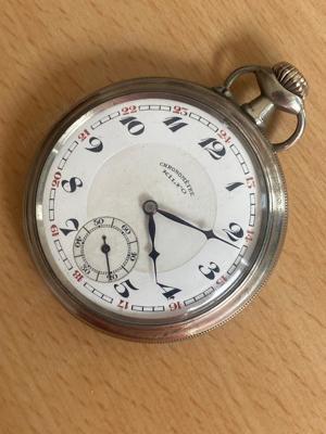 Ceas de buzunar Kilfo Cronometre argint