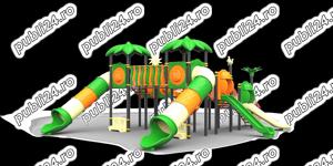 Echipament pentru locuri de joaca , tobogan , leagan dublu , cataratoare  - imagine 4