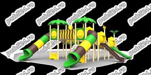 Echipament pentru locuri de joaca , tobogan , leagan dublu , cataratoare  - imagine 5