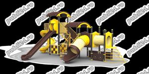 Tobogan , leagan dublu , cataratoare , echipamente pentru locuri de joaca  - imagine 3