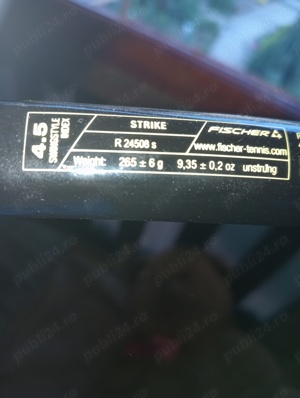 Racheta tenis Fischer originala - imagine 2